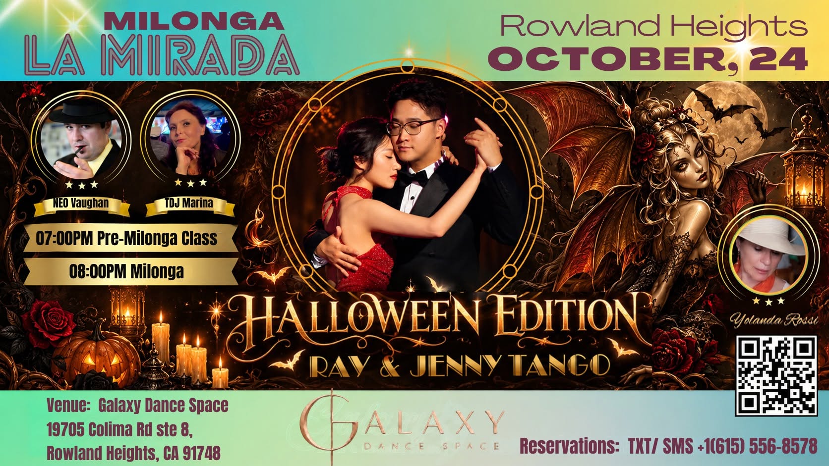 Milonga La Mirada - Halloween Edition with Ray & Jenny Tango.