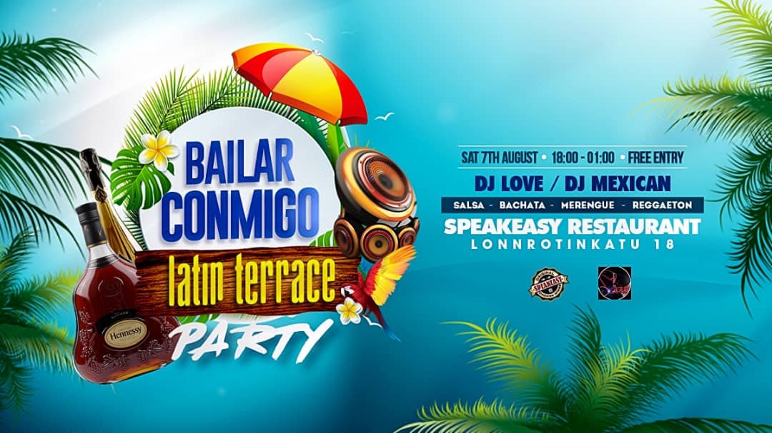 BAILAR CONMIGO "Latin Terrace Party"