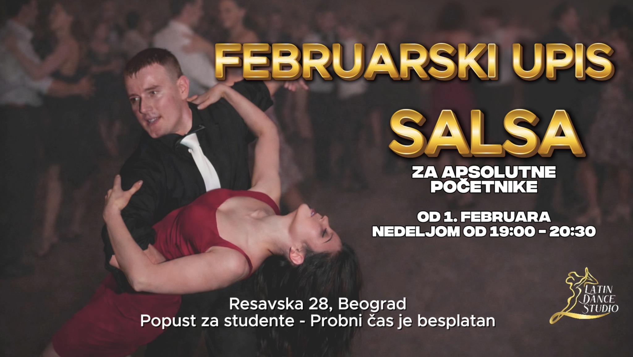 Februarski upis - Salsa