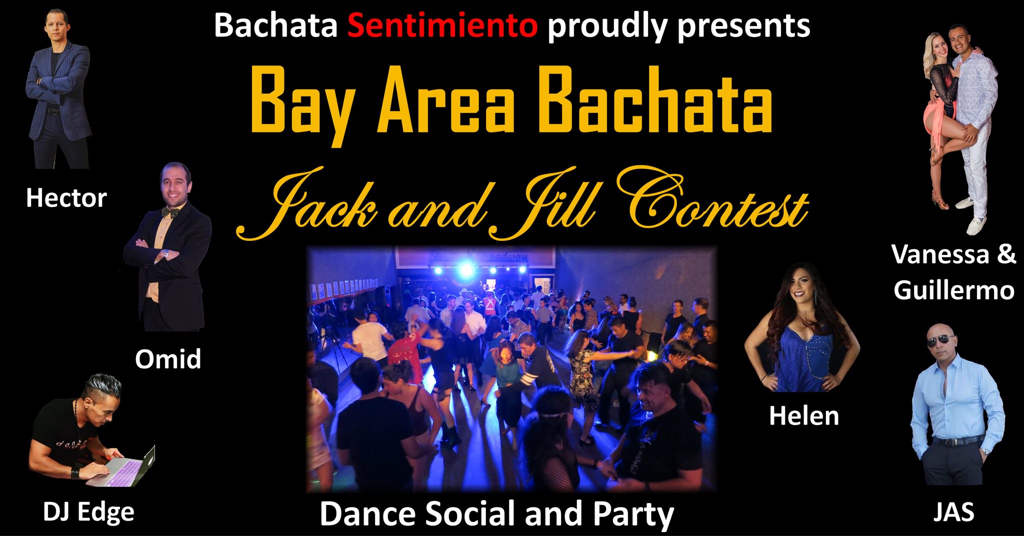 Bay Area's Bachata Jack and Jill Contest and Dance Social