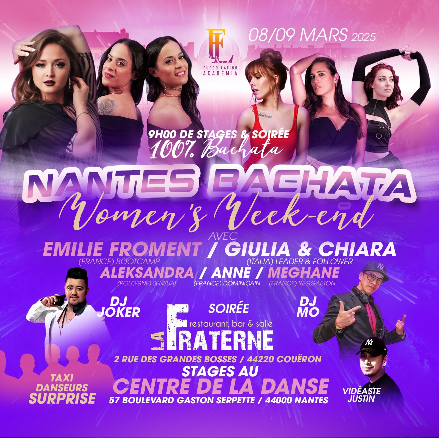 NANTES BACHATA WOMEN’S WEEK-END 💃🏼