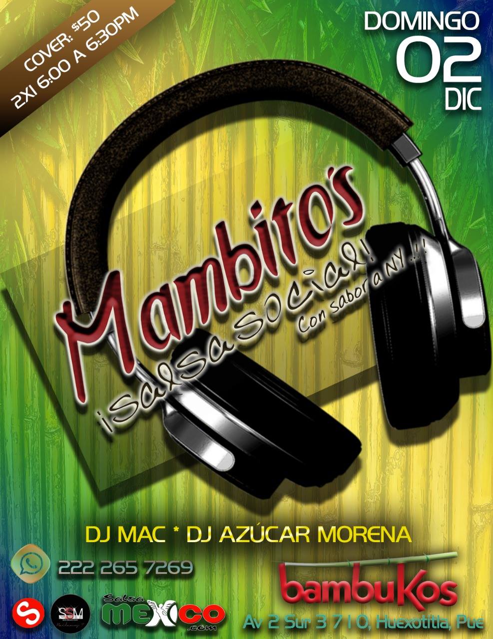 Mambitos's Salsa Social en Bambukos!