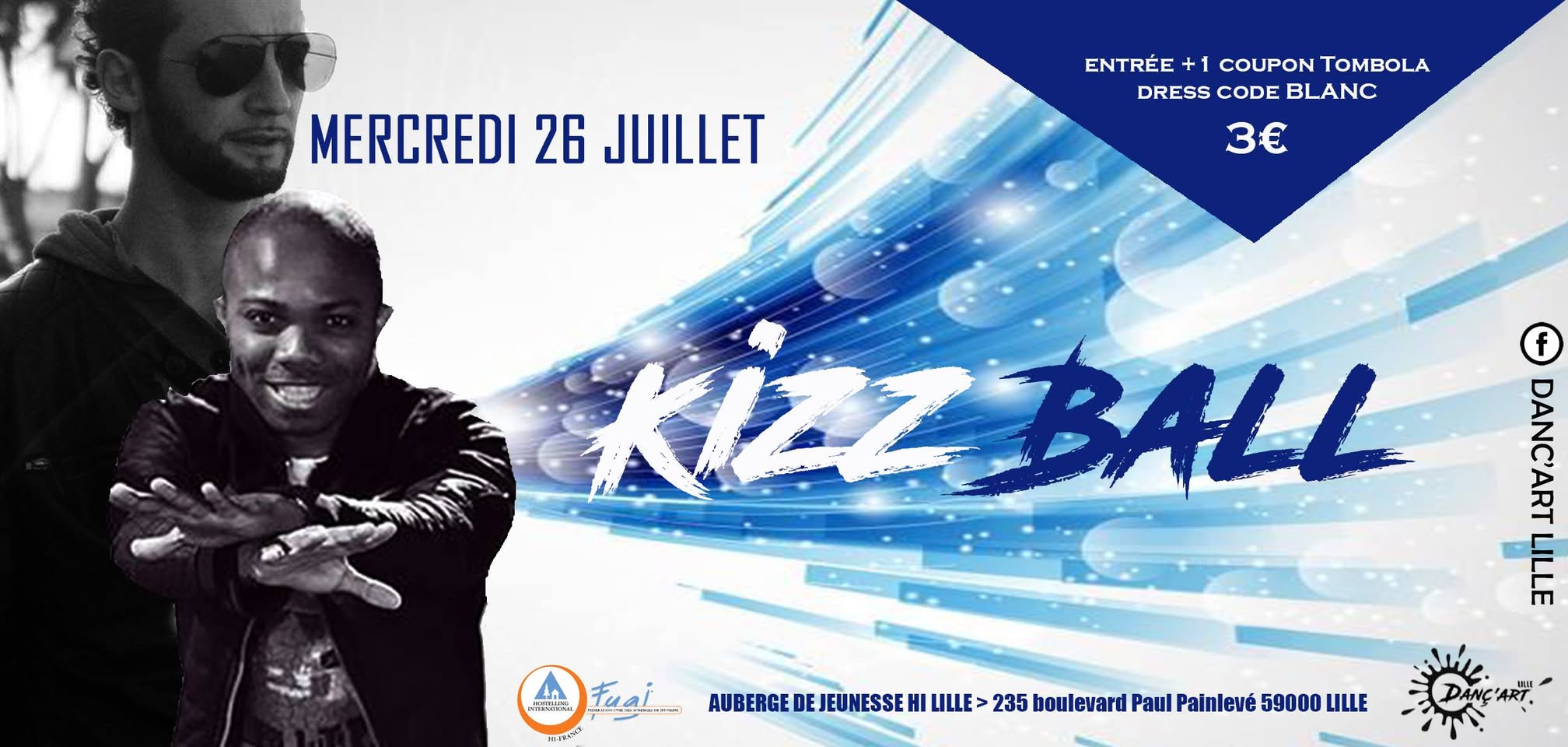 26 Juillet > 100% KIZZ BALL EVENT by Danç'Art Lille