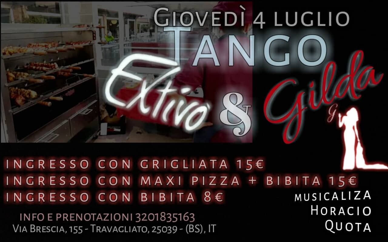 Giovedì 4 Luglio Dj Horacio Quota
