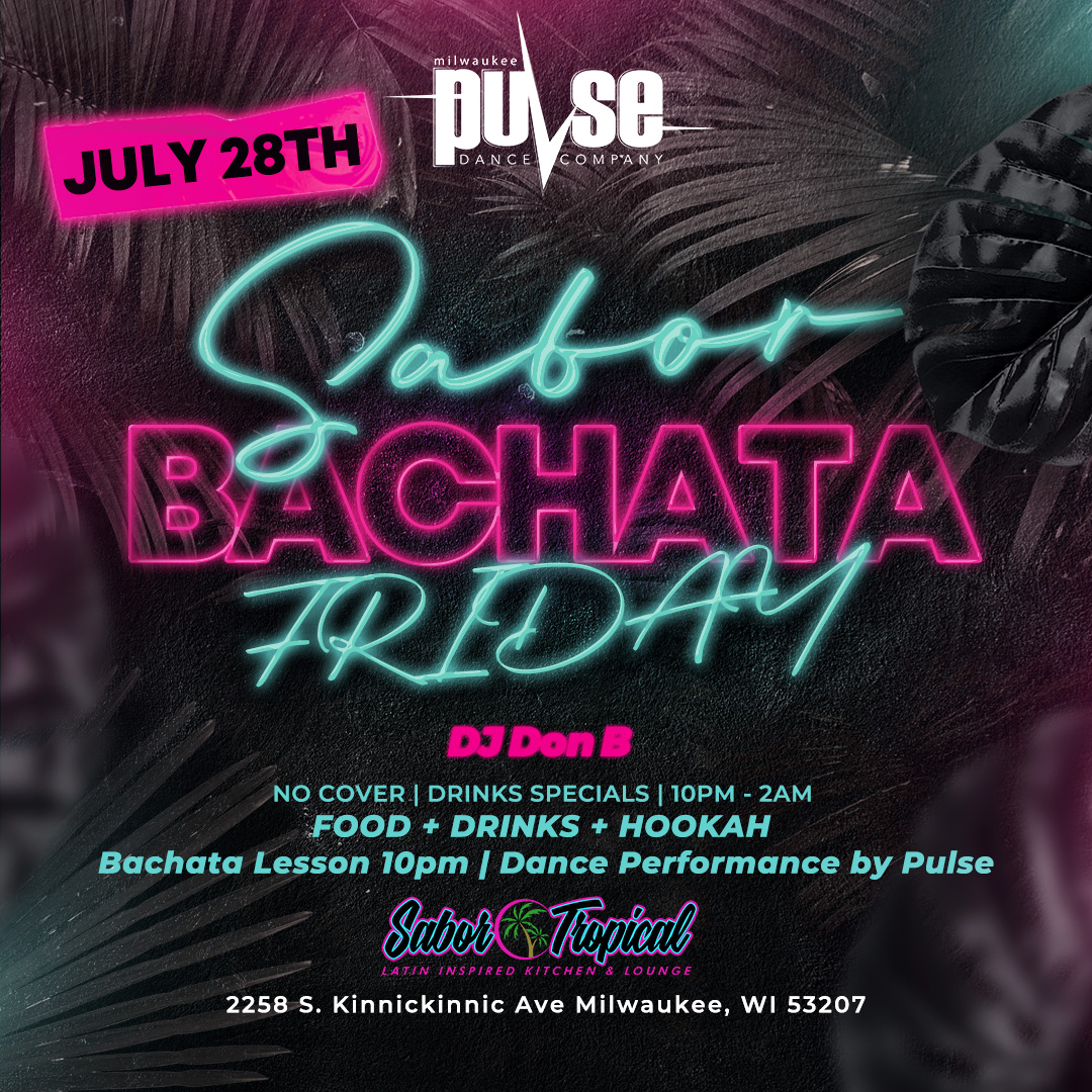 Sabor Bachata Friday!