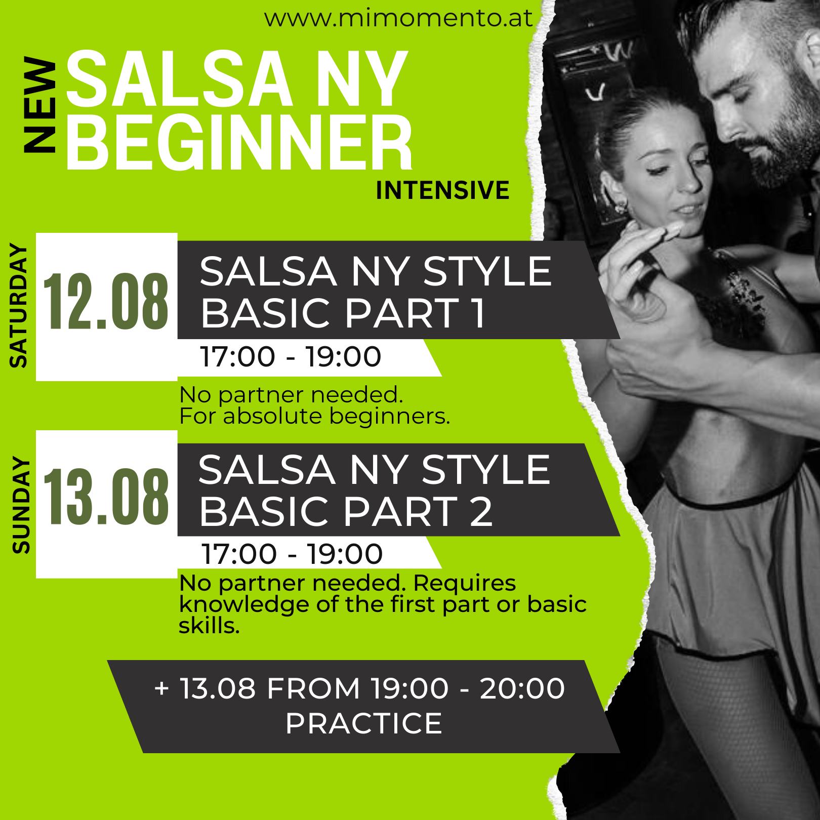 Salsa NY Style Beginner Intensive with Kate and Eugene
