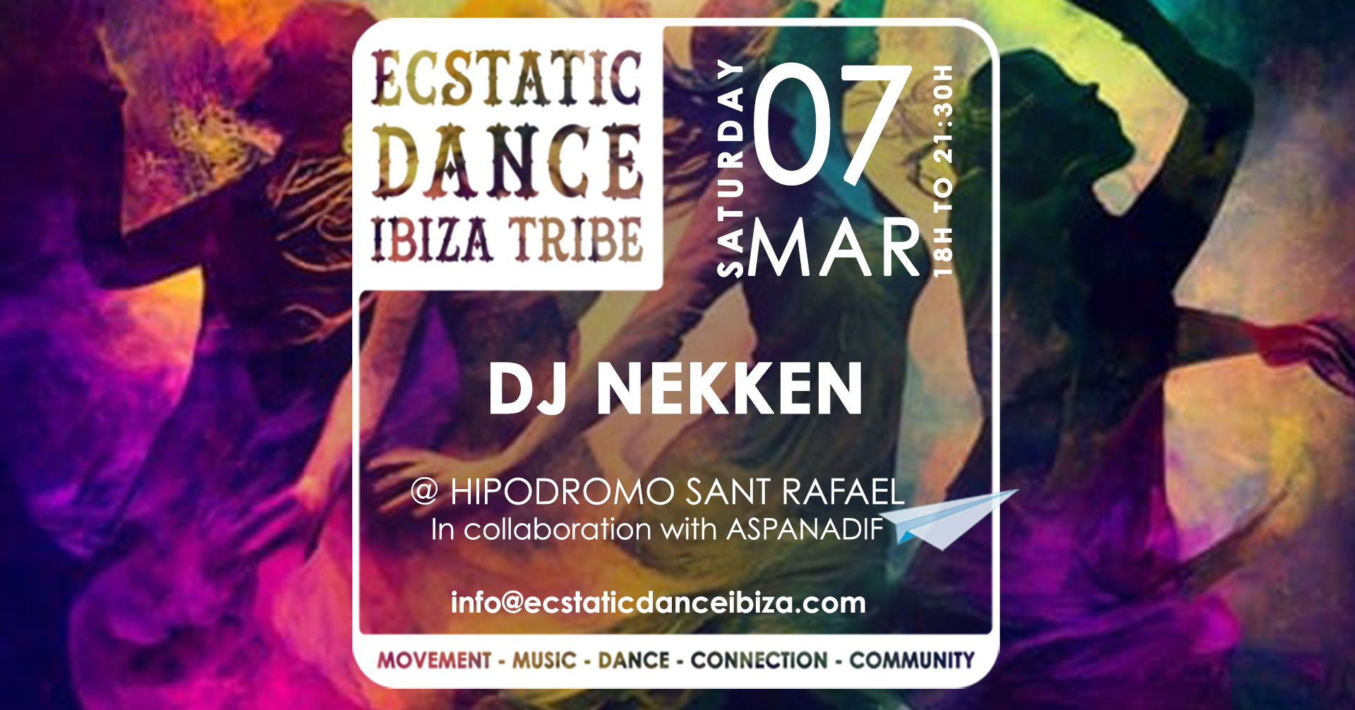 ECSTATIC DANCE IBIZA DJ Nekken