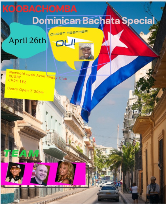 Dominican Bachata Special With Guest Teacher Olivier Franck