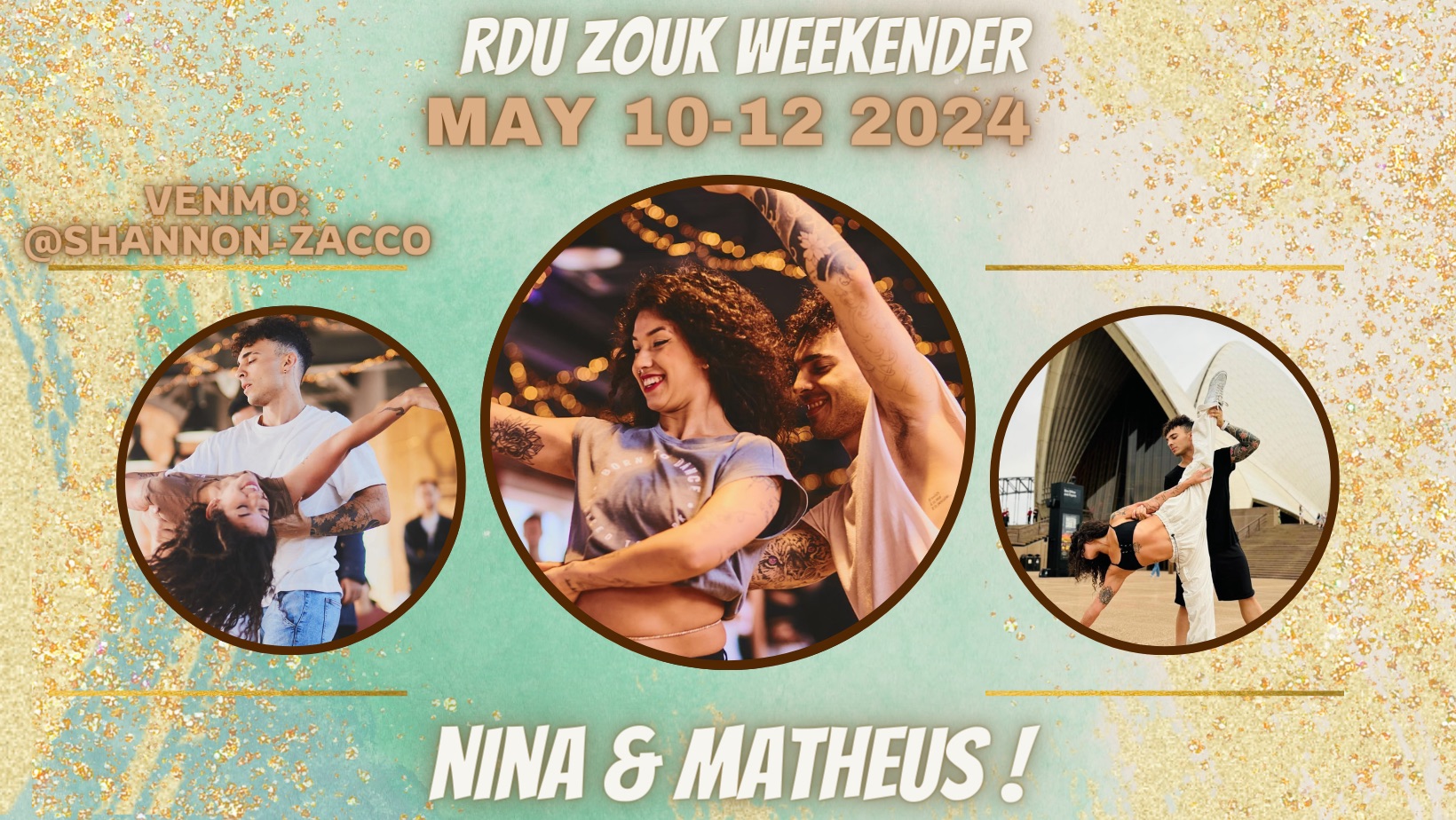 Nina & Matheus RDU ZOUK Weekender!!!!