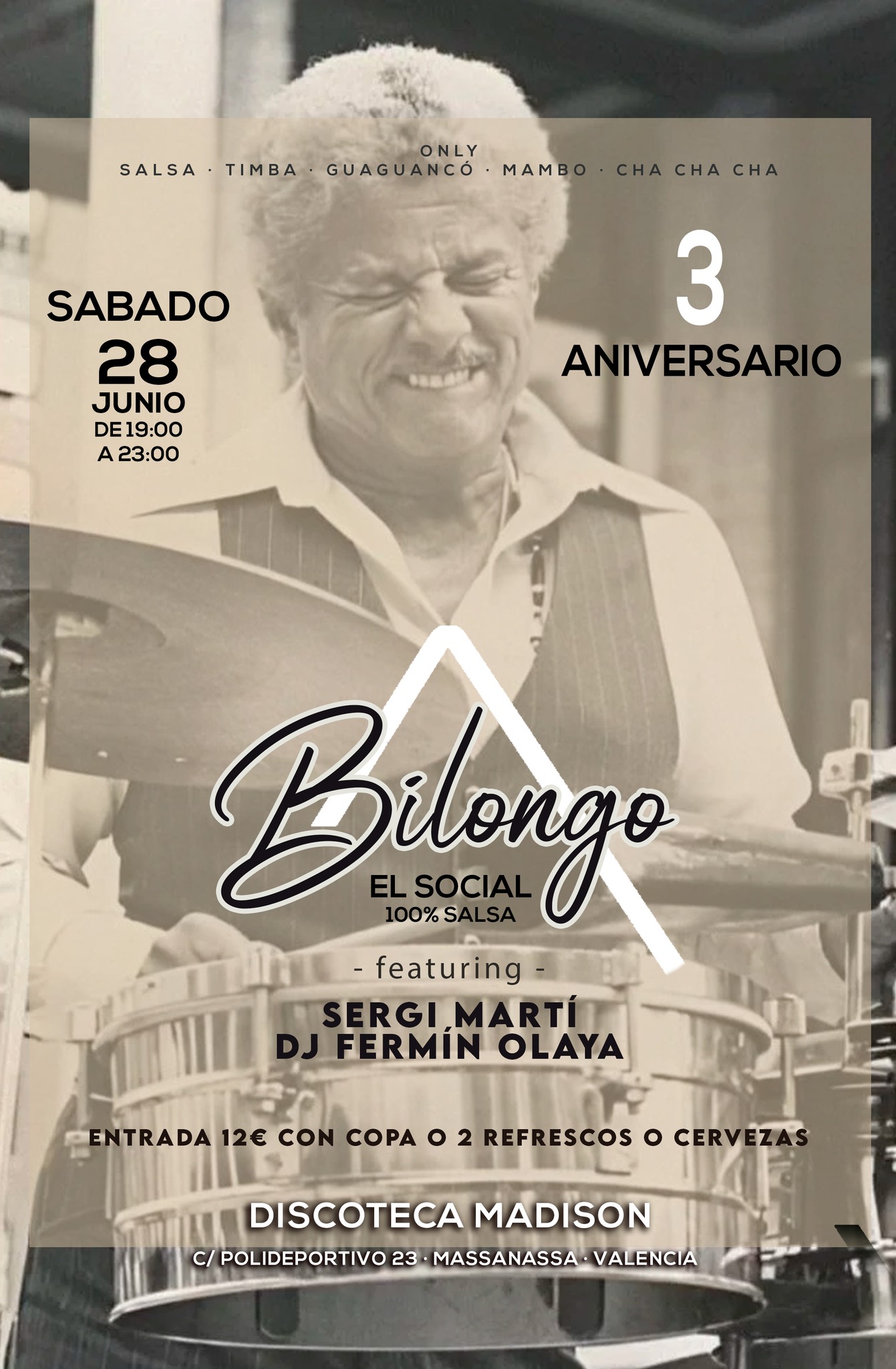 BILONGO "EL SOCIAL" 3 ANIVERSARIO - DISCOTECA MADISON
