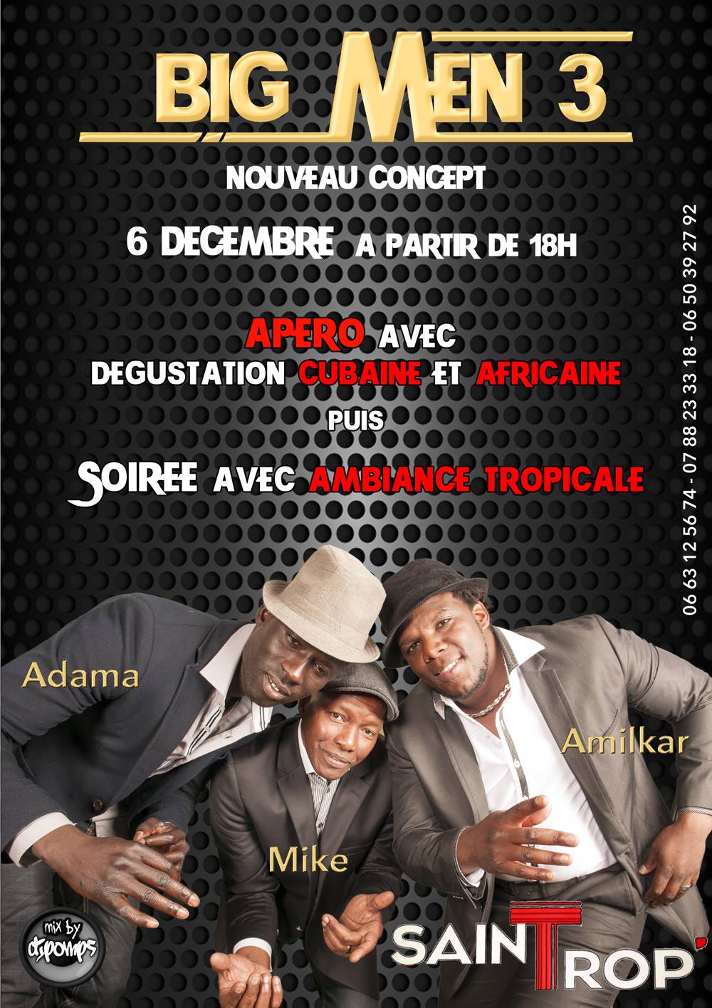 ★★★☆☆☆ Black and white ★★★☆☆☆ au saint trop'