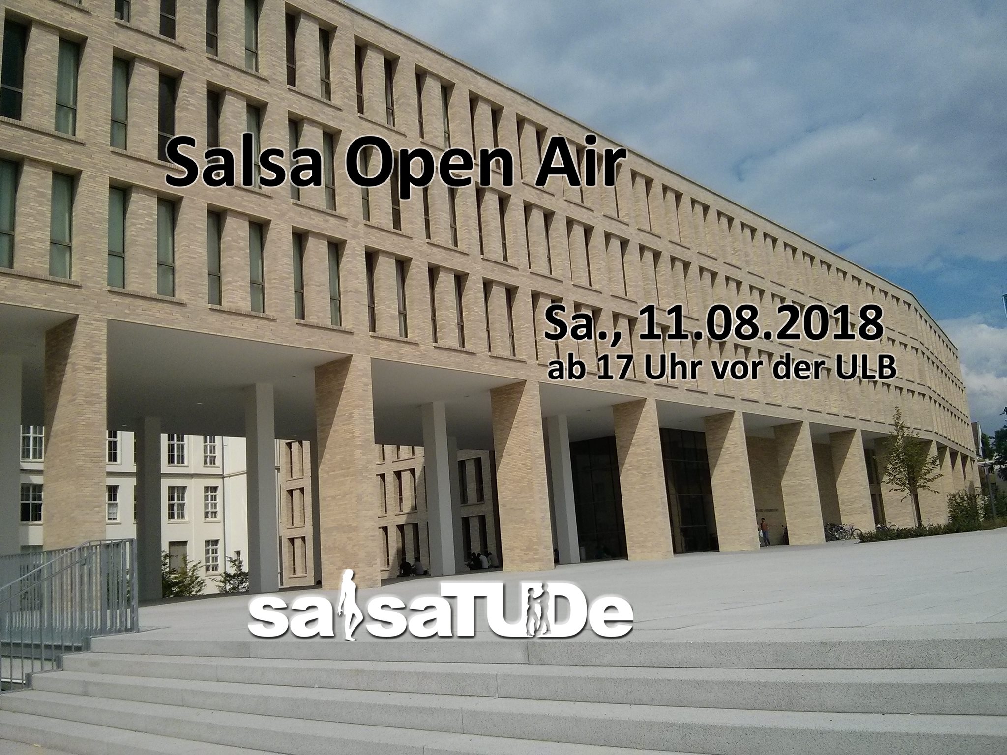 Open Air Salsa vor der ULB