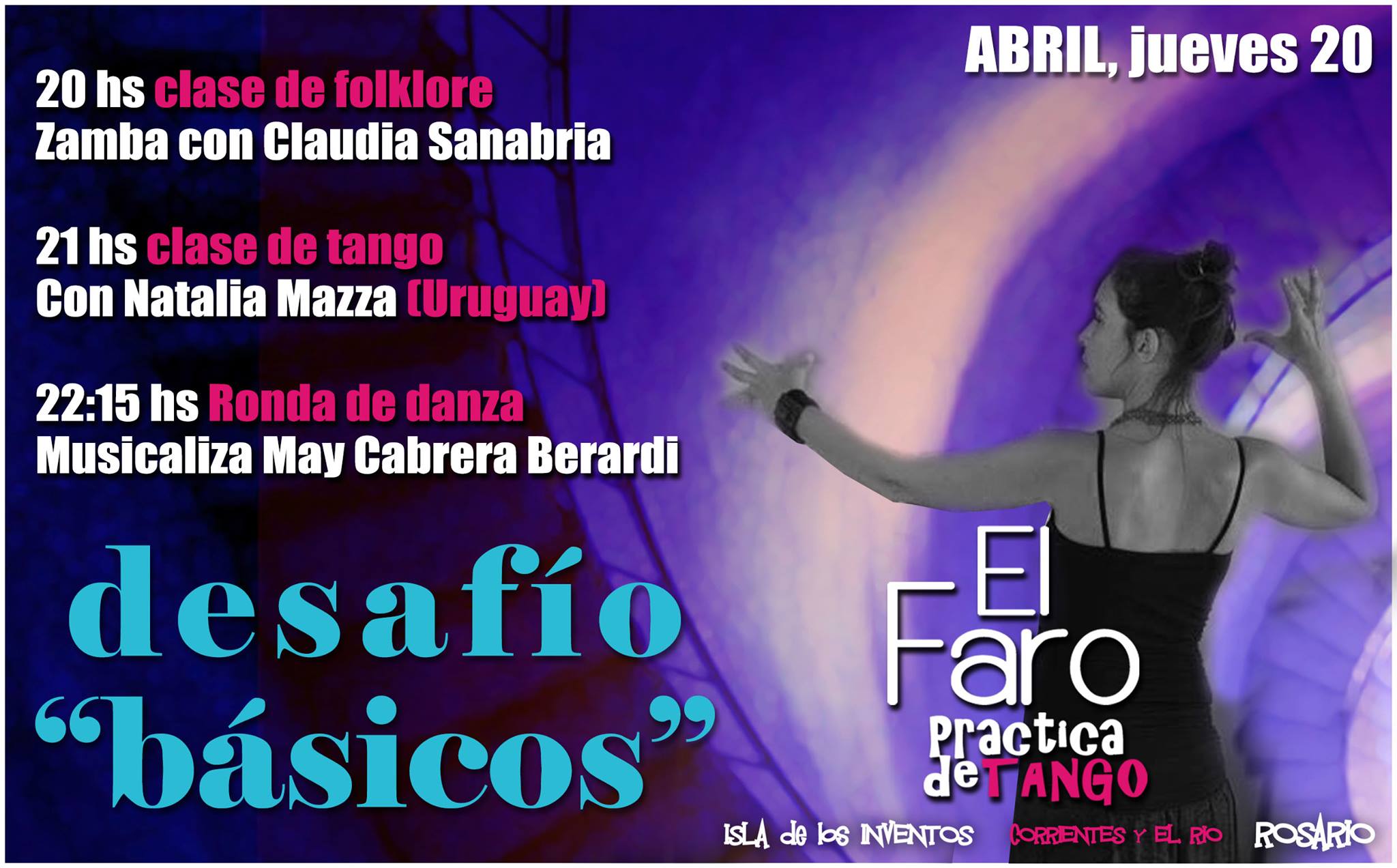 El Faro práctica de tango, Desafío Básicos