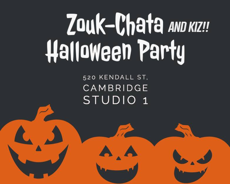 Zouk-Chata Halloween Party and Kiz Room