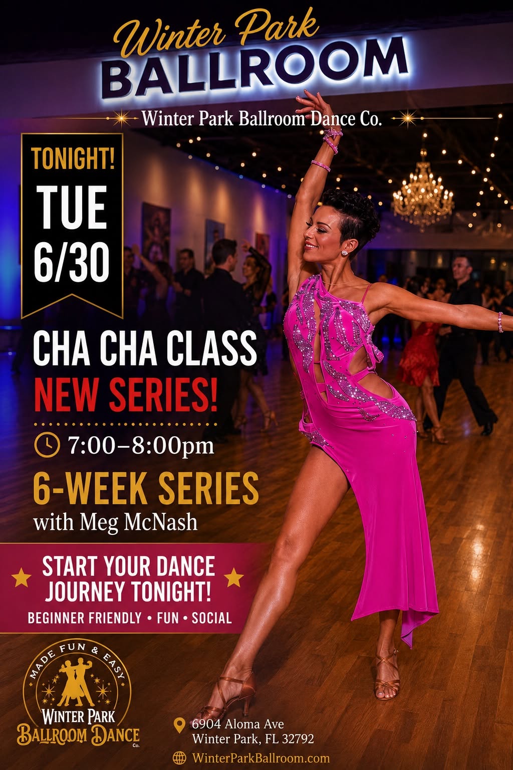 NEW Cha Cha series starts with Meg McNash