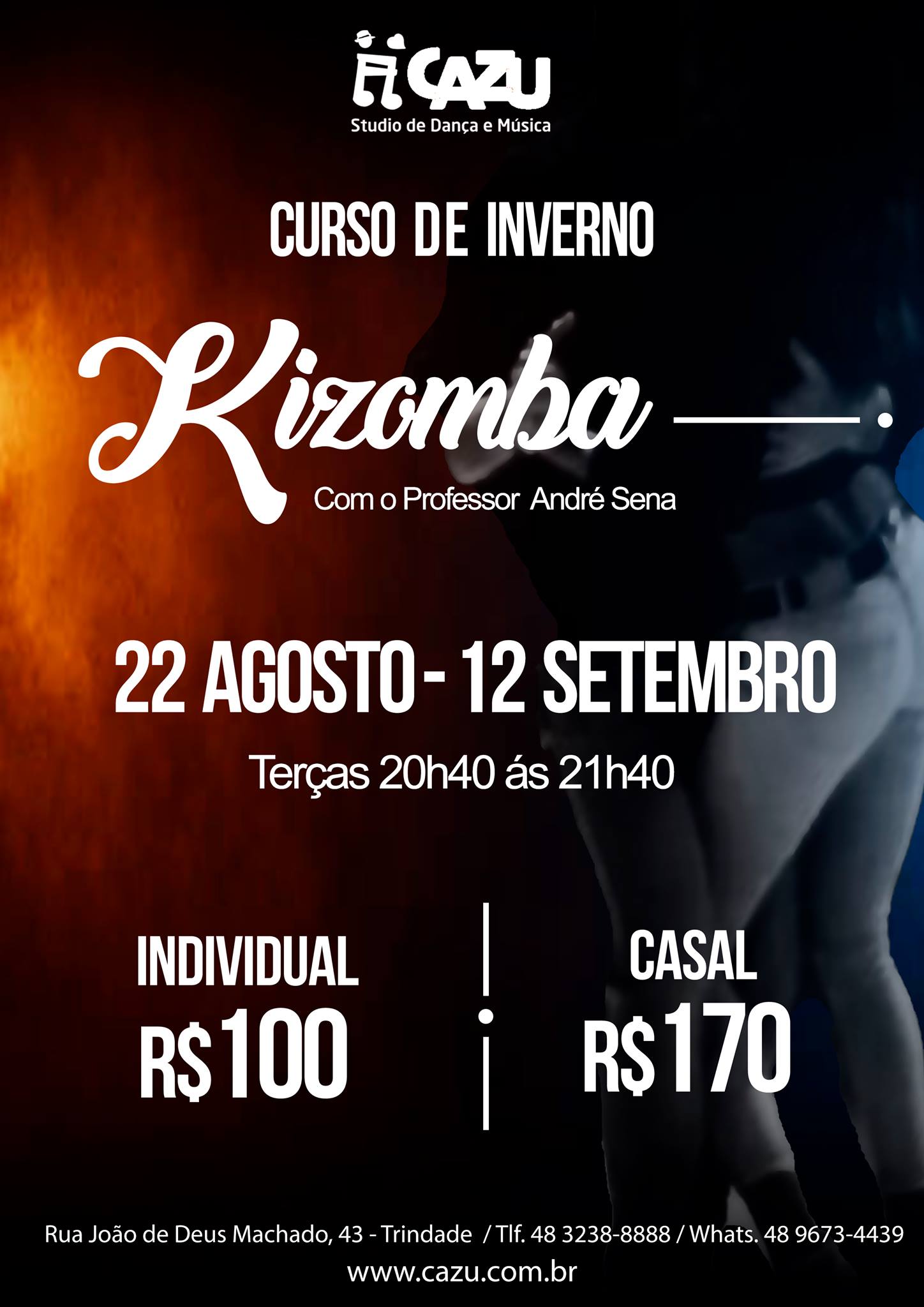 Curso de Kizomba na Cazu