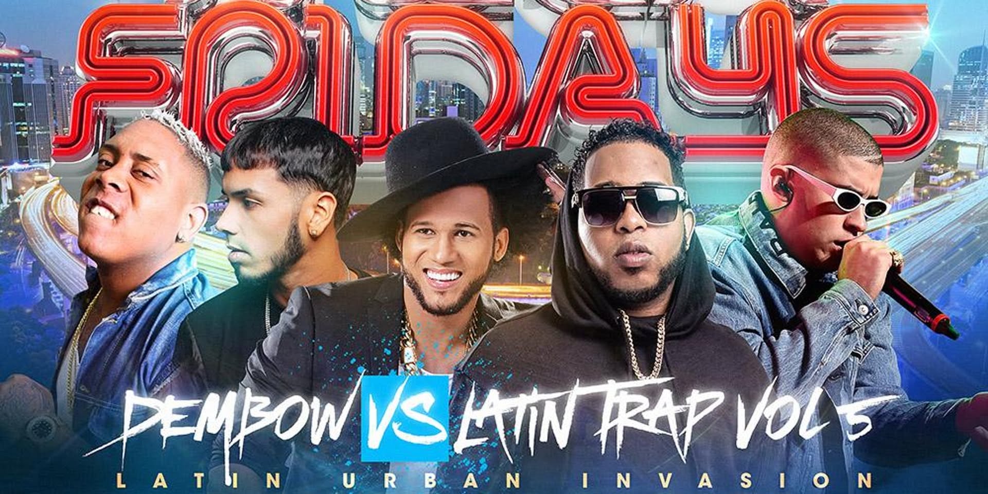Dembow vs Latin Trap - Latin Fridays at La Revolucion