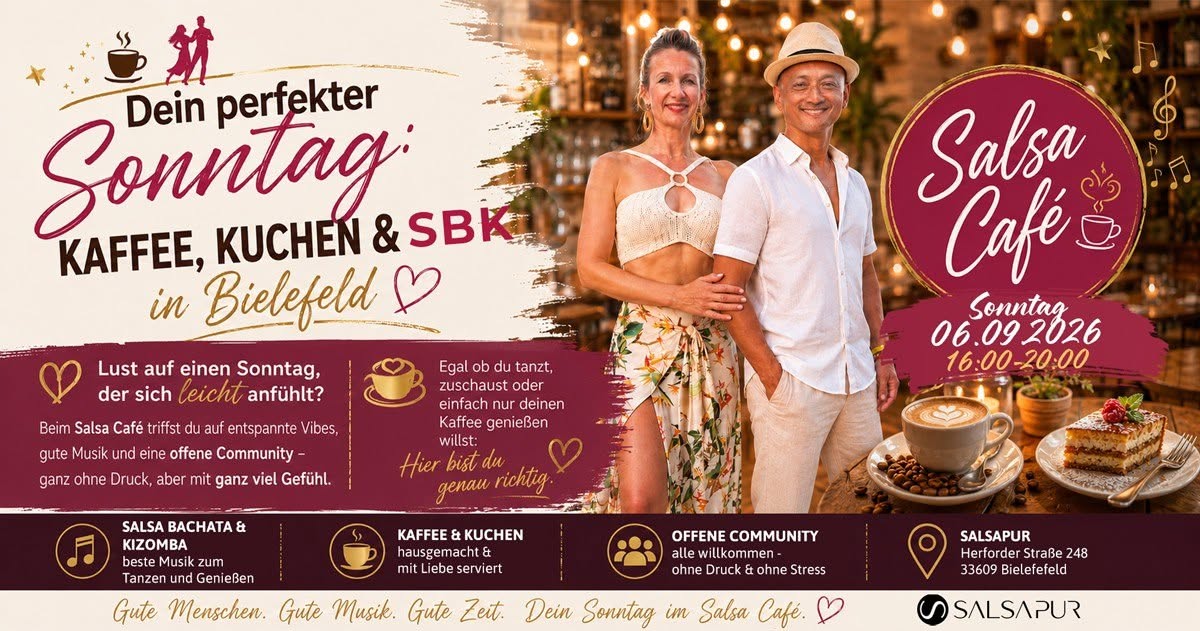 ☕Salsa Café in Bielefeld So 06.09.2026