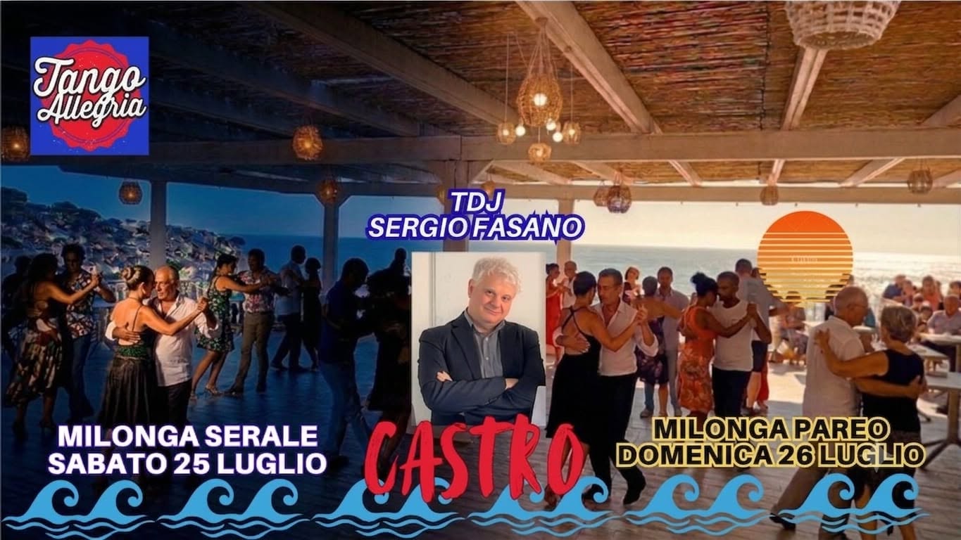 Milonga Hawaiana e Milonga Pareo a Castro Tdj Sergio Fasano