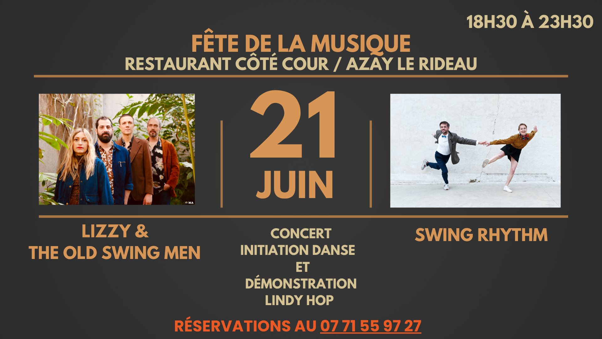 Fête de la musique à Côté Cour (Azay le rideau)