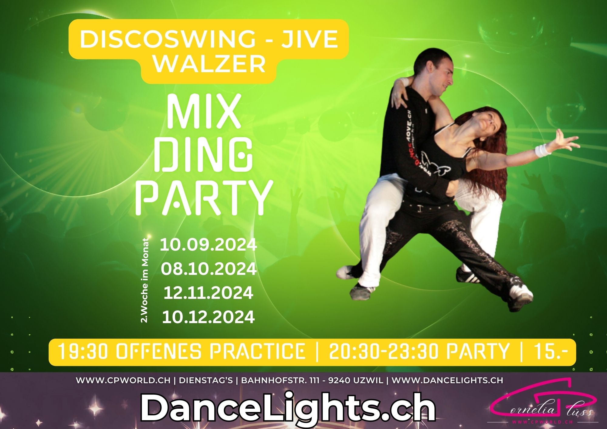 Latino Ding Party Salsa, Bachata, ChaChaCha, Kizomba