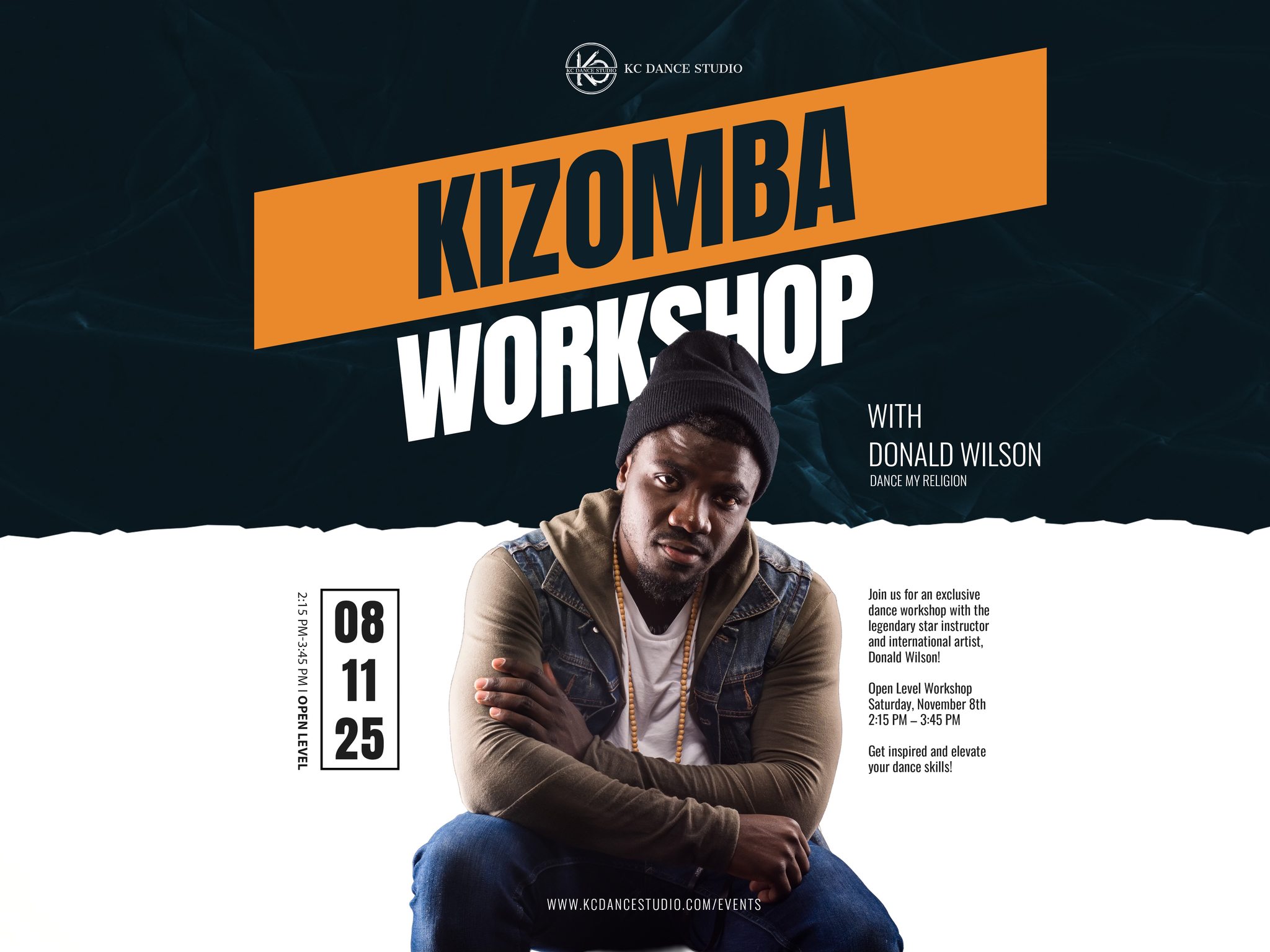 Kizomba Workshop with Donald Wilson