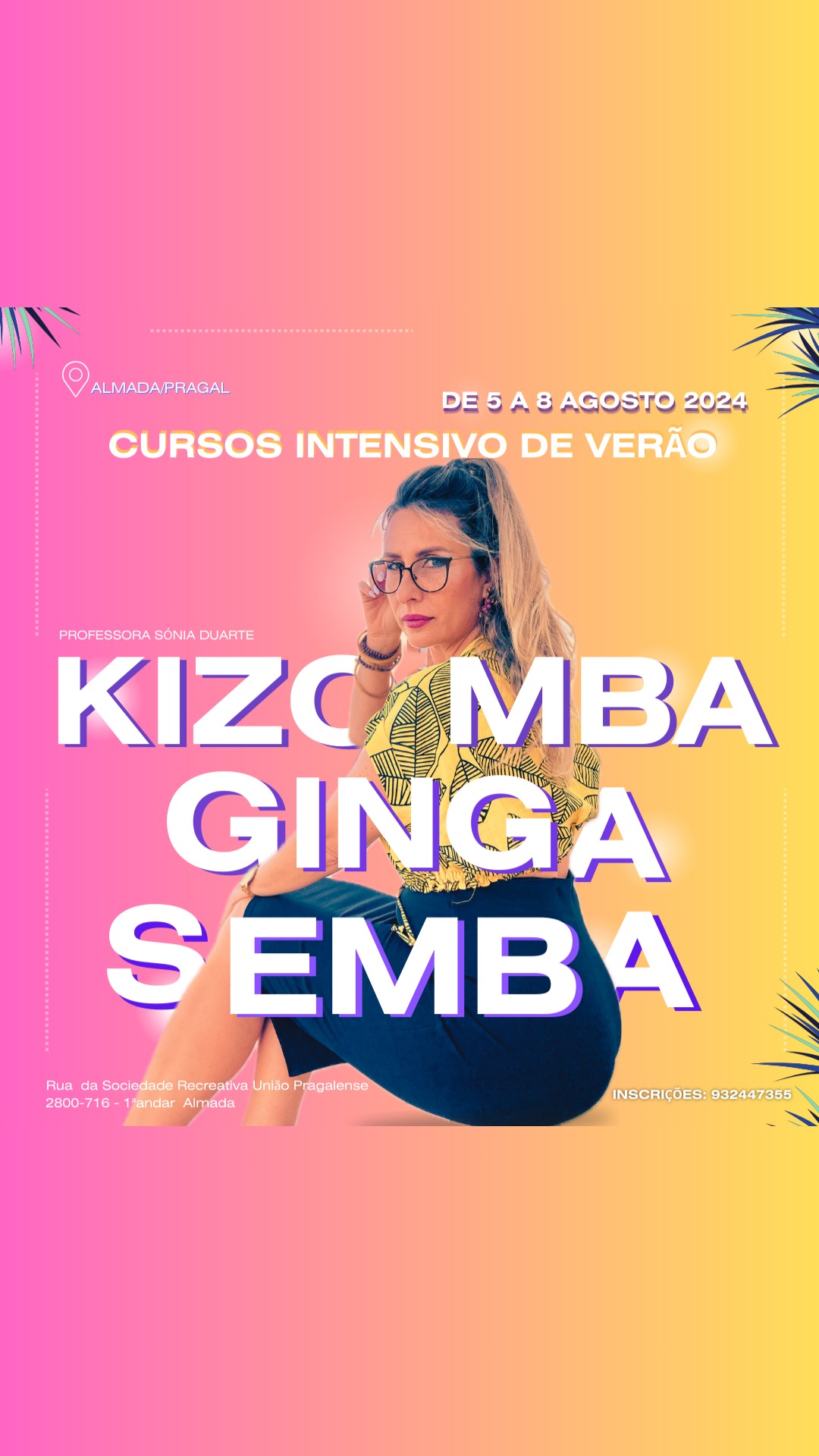 Cursos de Verão -Kizomba Ginga Semba