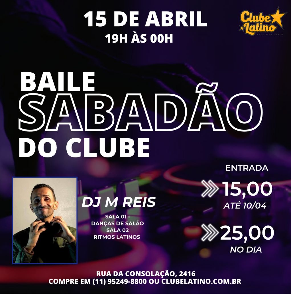 BAILE SABADÃO DO CLUBE