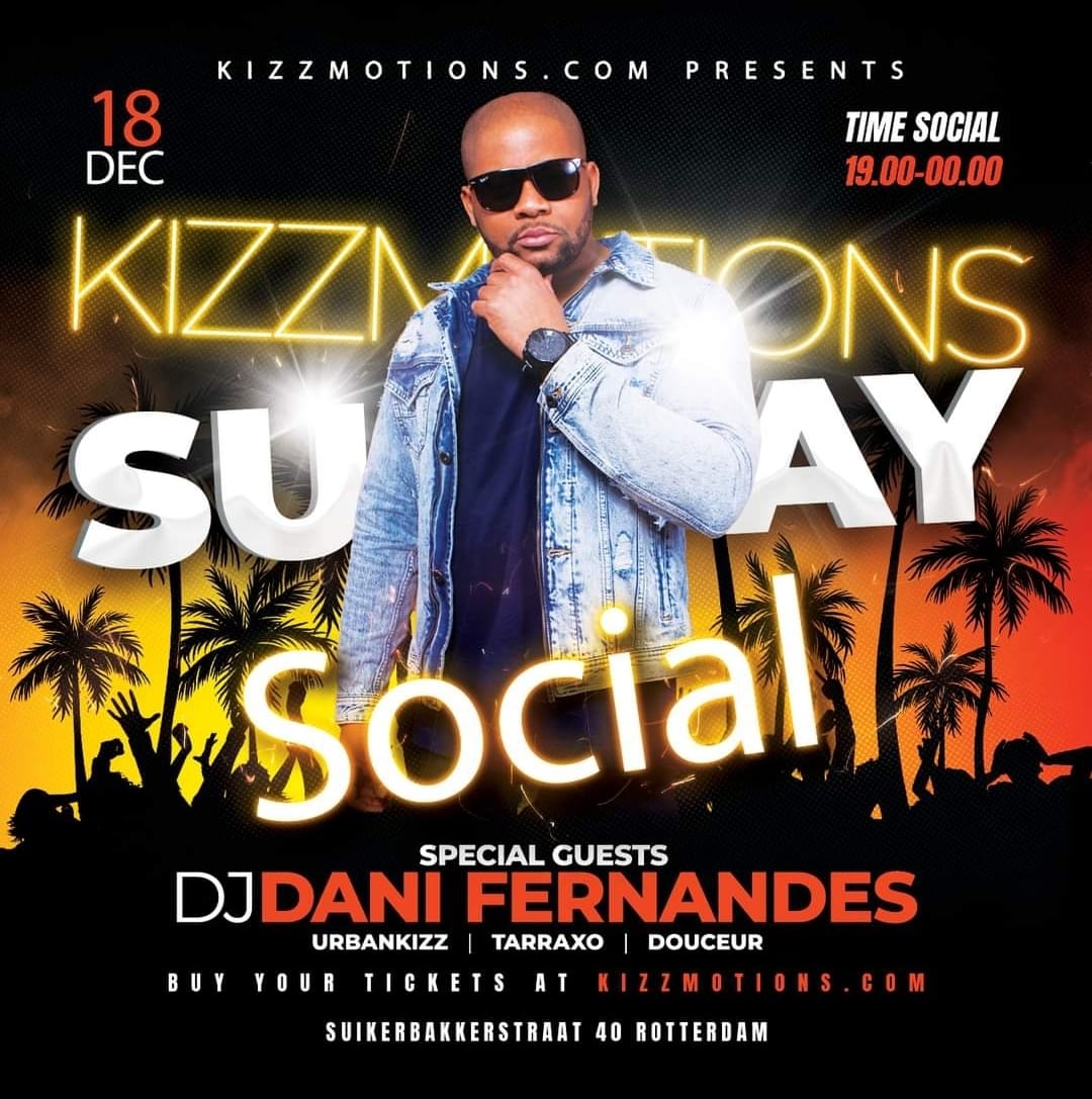 Dj Dani Fernandes Sunday Social 18 December