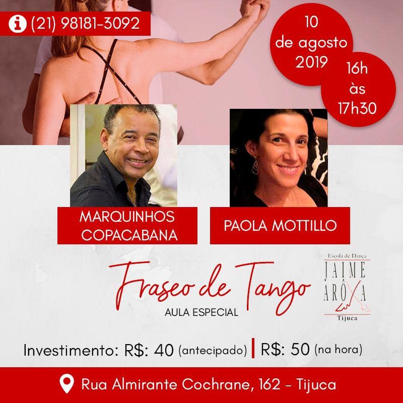 Aula especial de Tango: FRASEO!!