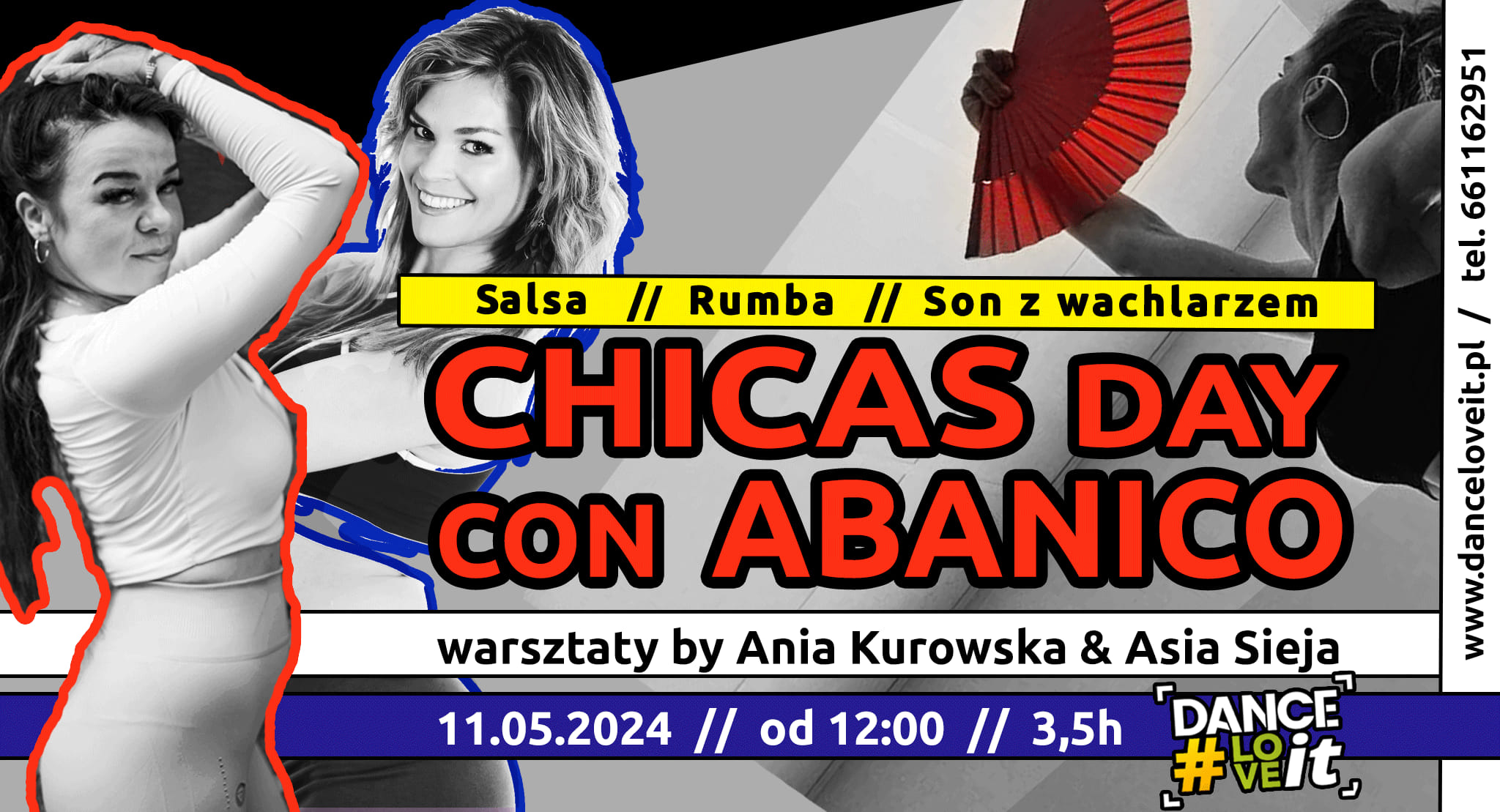 Cuban Lady Style z wachlarzem - czyli Ania Kurowska & Asia Sieja w DANCE#LOVEit