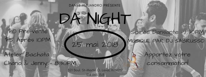 DA Night - Avec Chano & DJ Sabrusso