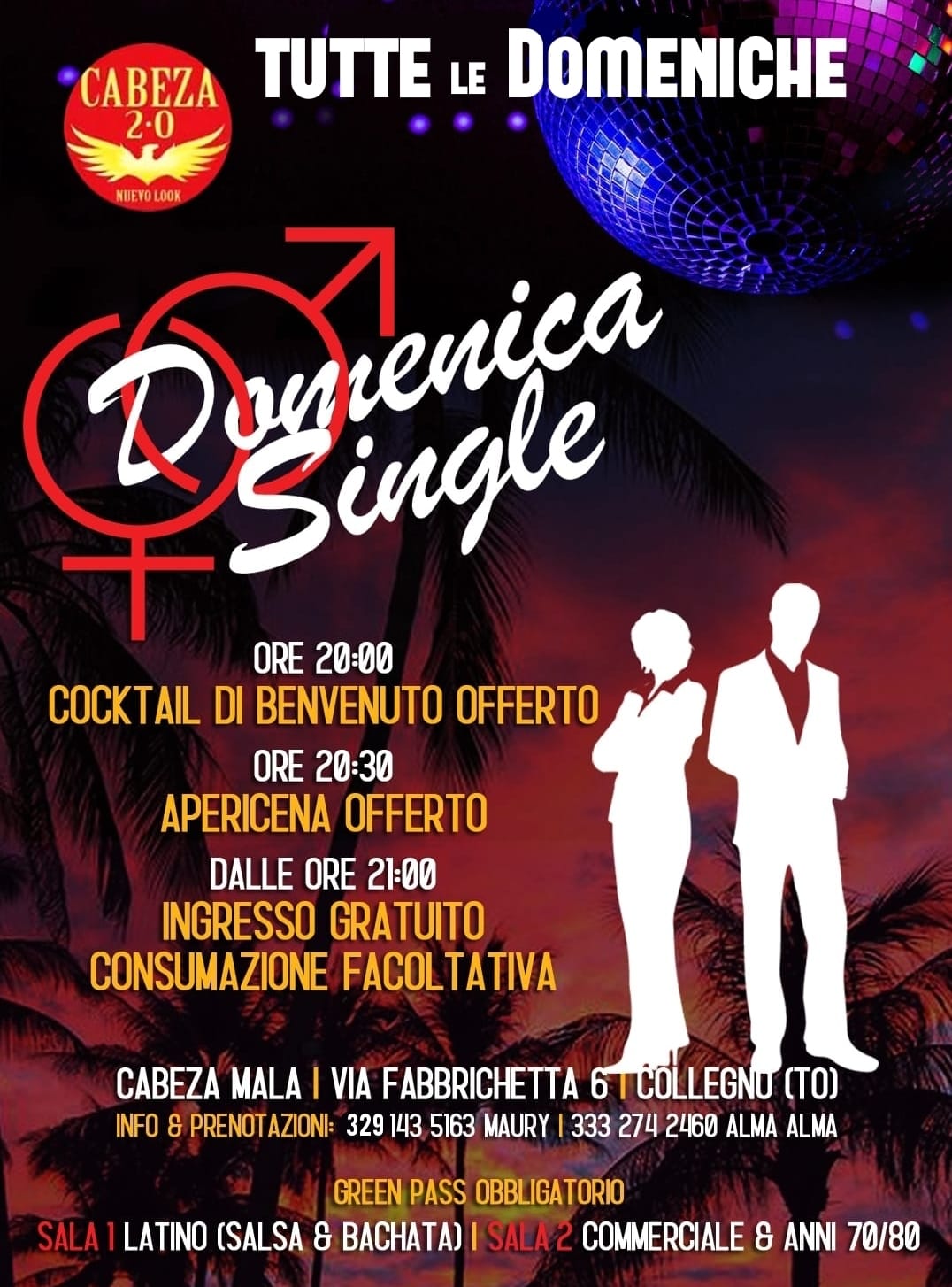 LA DOMENICA SINGLE Latino e Disco