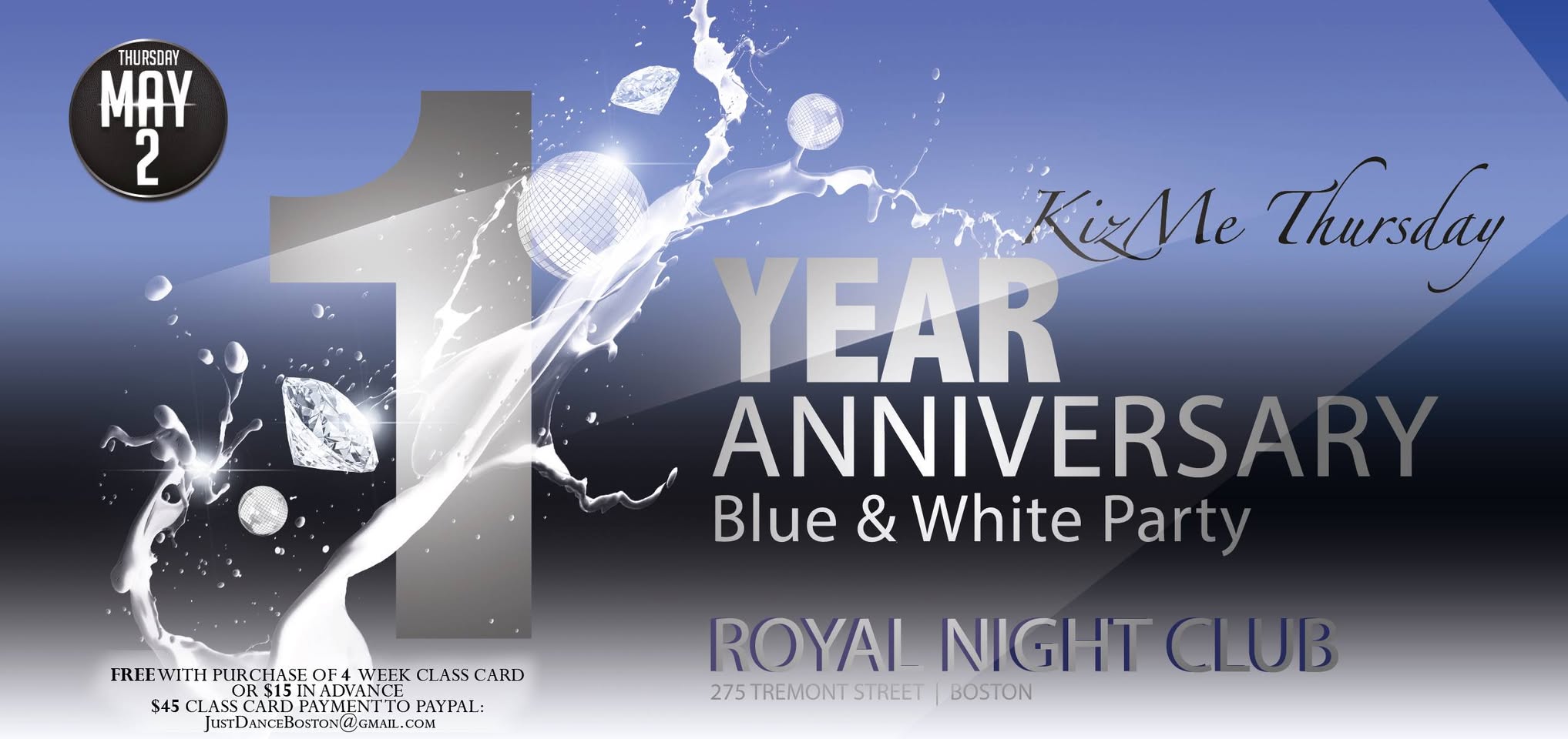 KizMe Thursday Anniversary at Club Royal