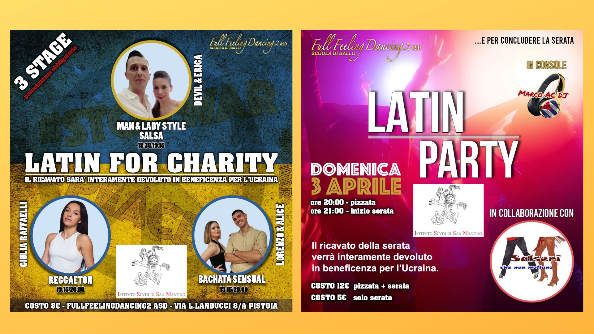 Latin for charity a Pistoia