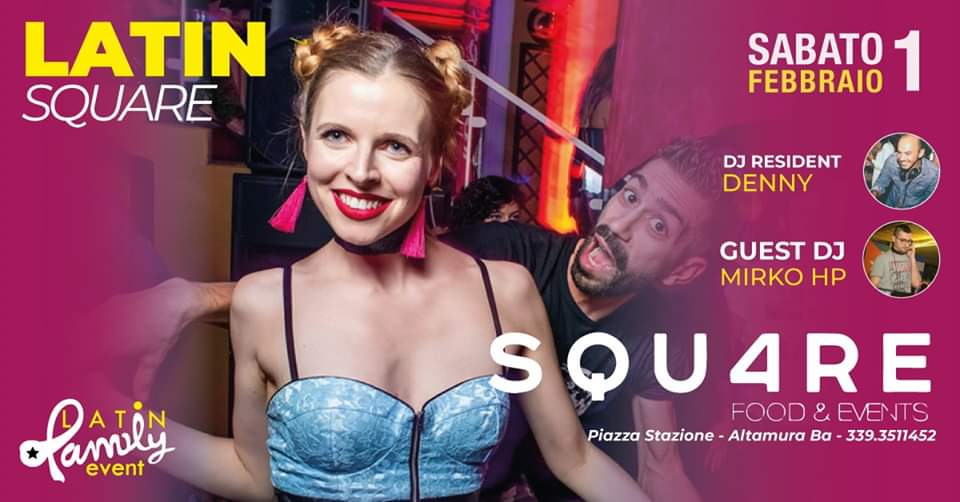Latin Square 3^ one night latina