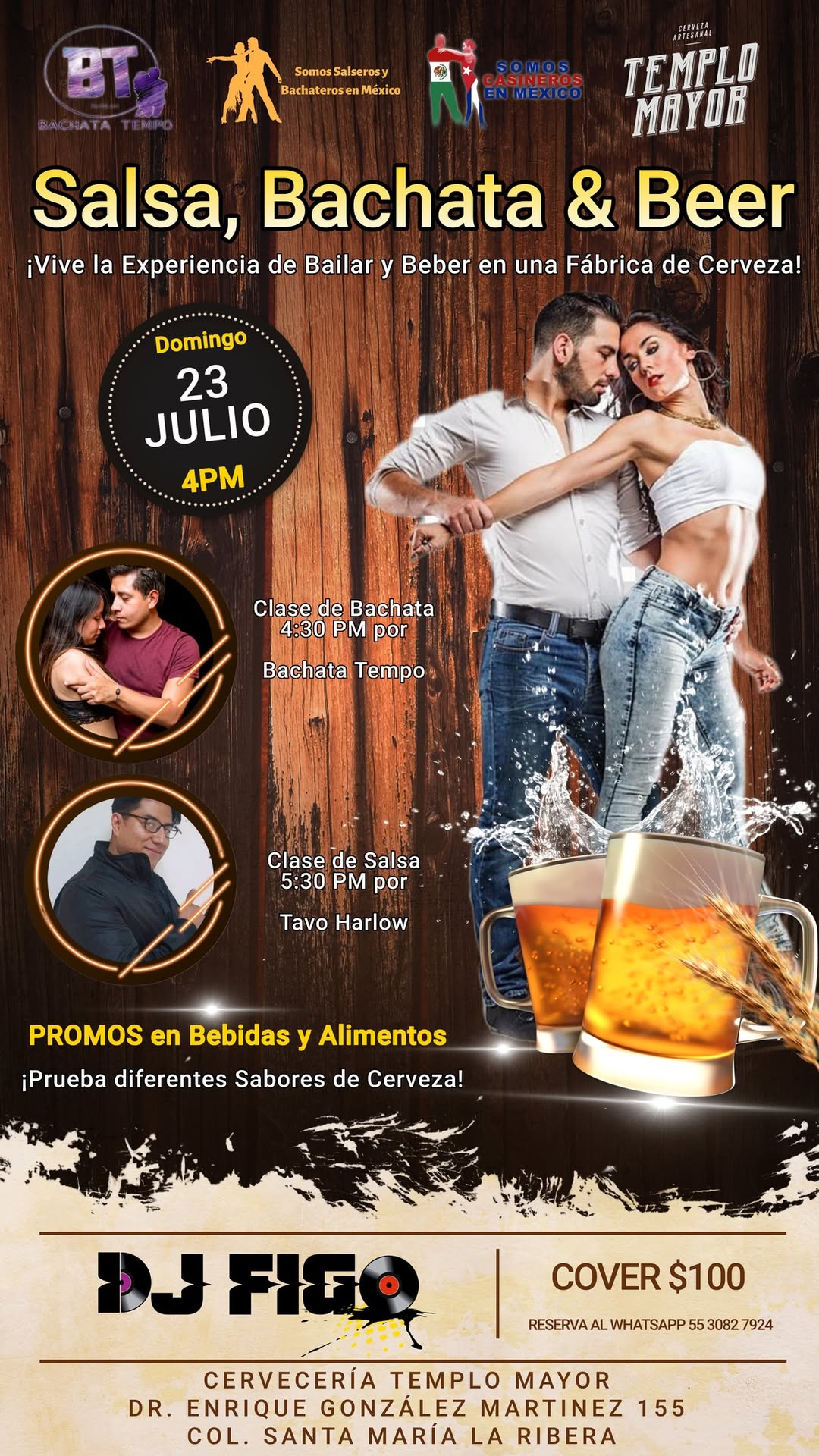 Salsa, Bachata & Beer