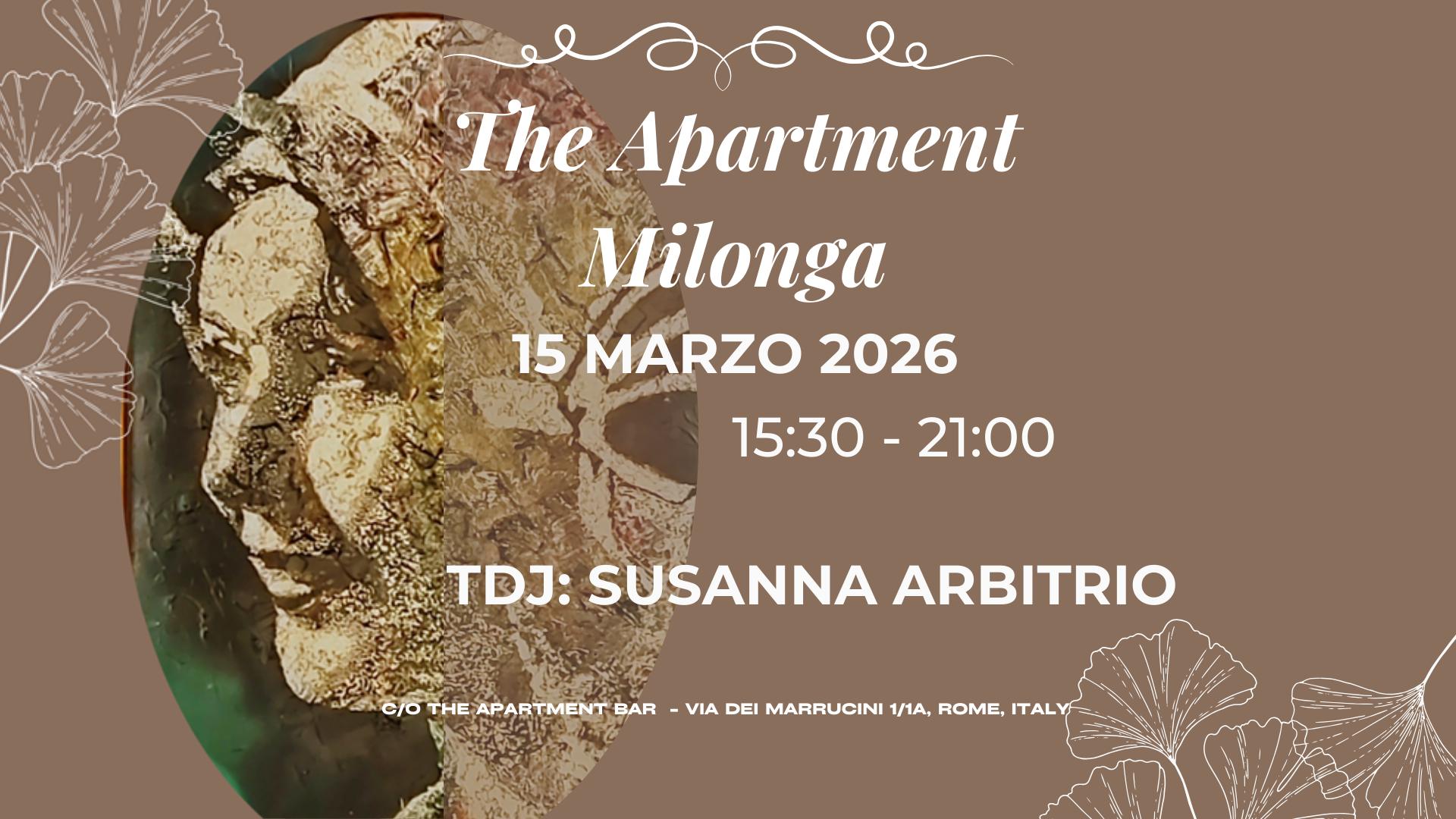 The Apartment Milonga*15.03.2026*Tdj Susanna Arbitrio