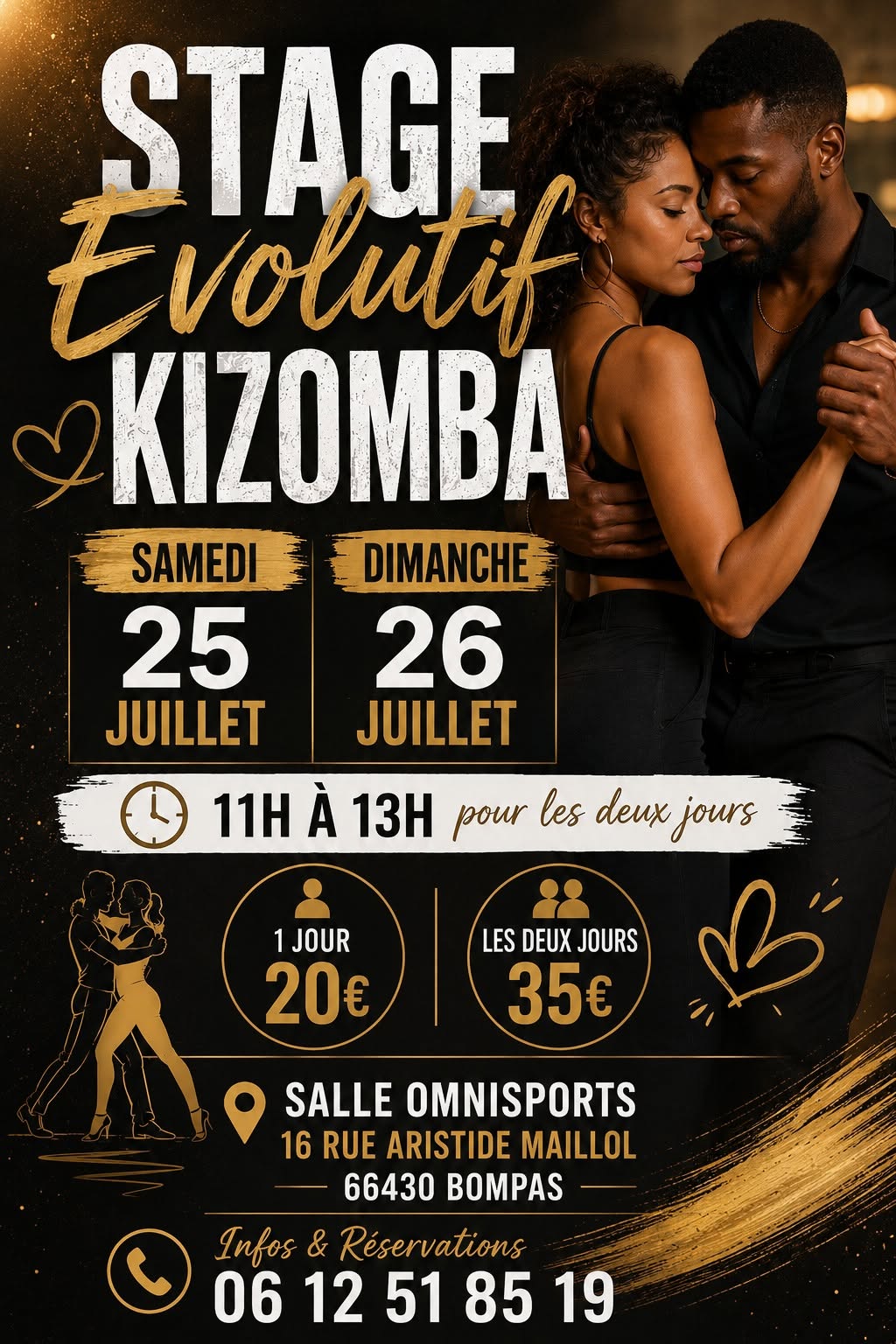 STAGE EVOLUTIF KIZOMBA