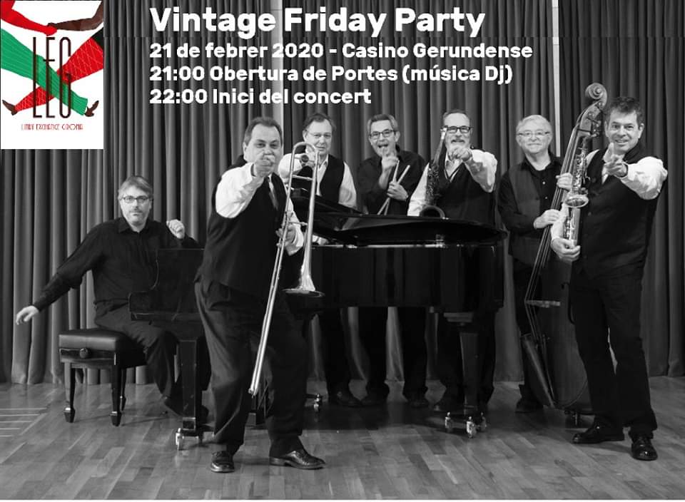 LEG - Vintage Friday Party amb Barcelona Swing Flamingos
