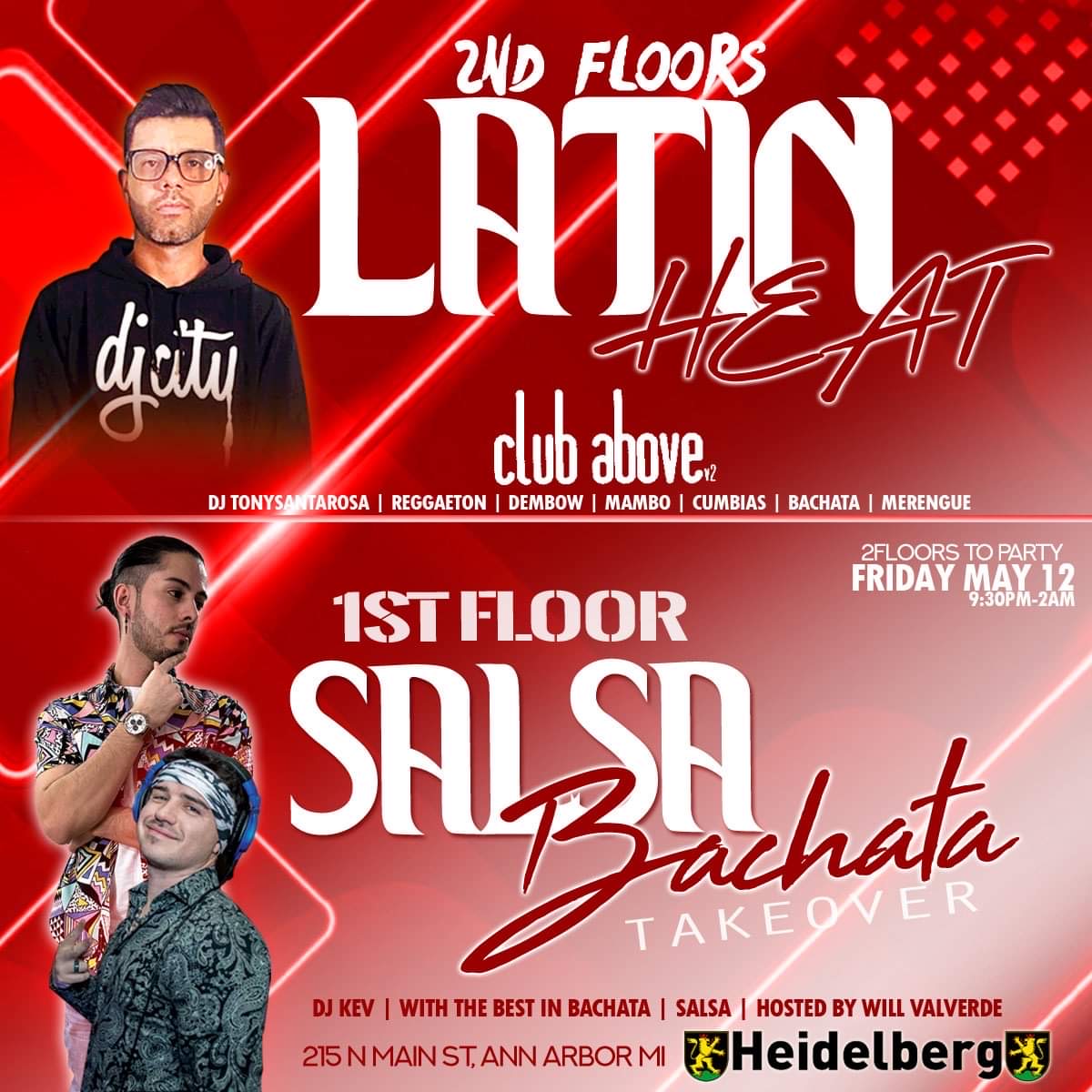 ALL NEW BACHATA & SALSA FRIDAY TAKEOVER
