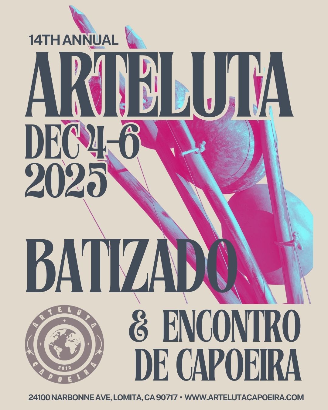 14th Arteluta Capoeira Batizado & Encontro de Capoeira