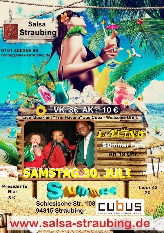 Latino Sommer Party mit Live Musik !