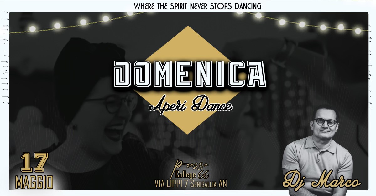 Swing & Rock'n'Roll MARCO DJ APERI DANCE ๐