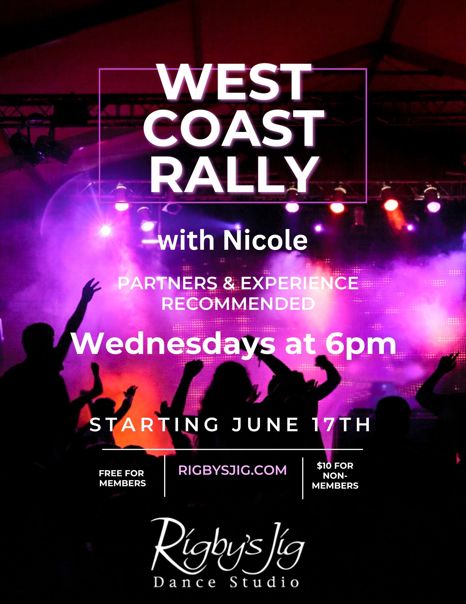 WCS International Rally with Nicole