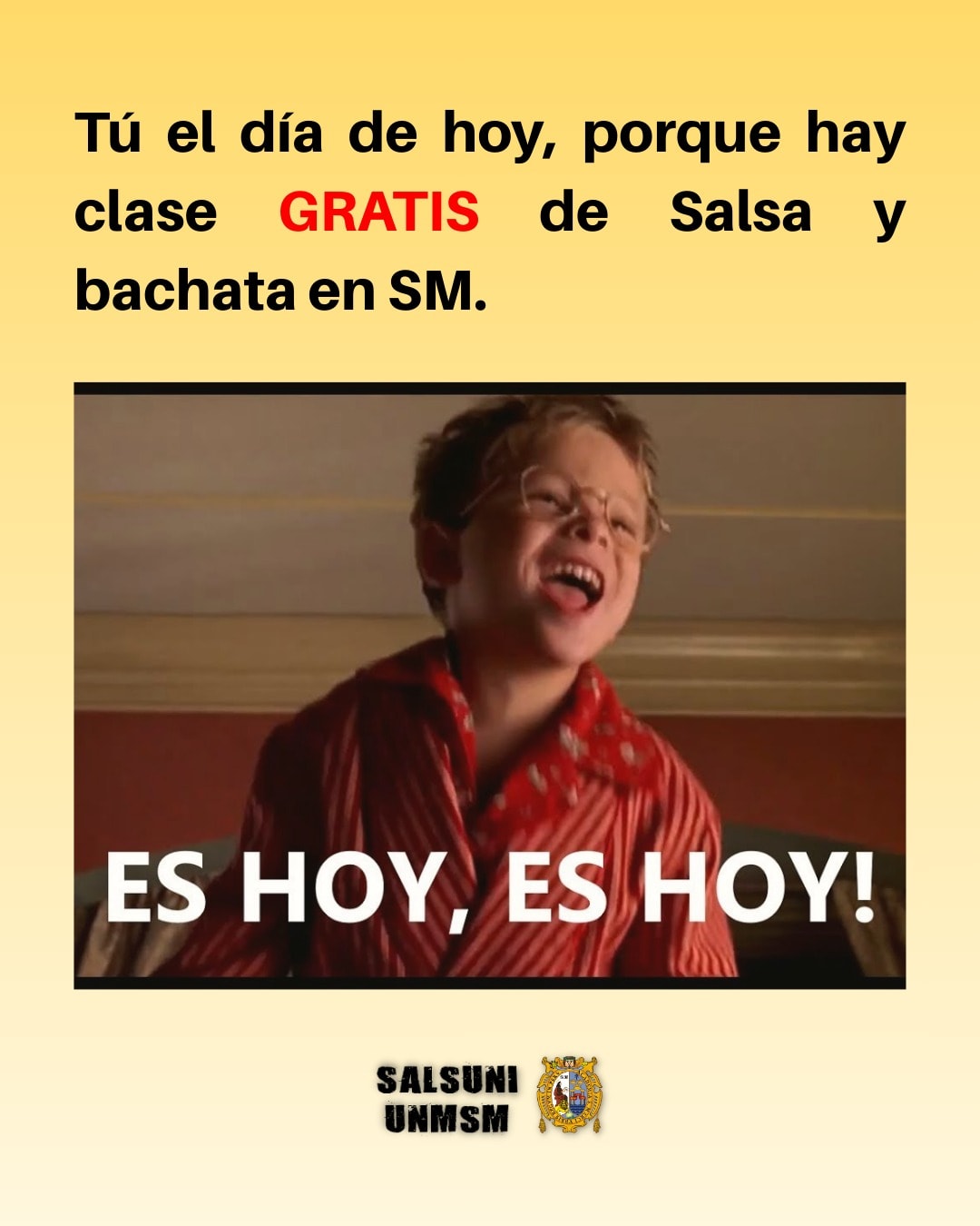 Clase gratis de Salsa y bachata