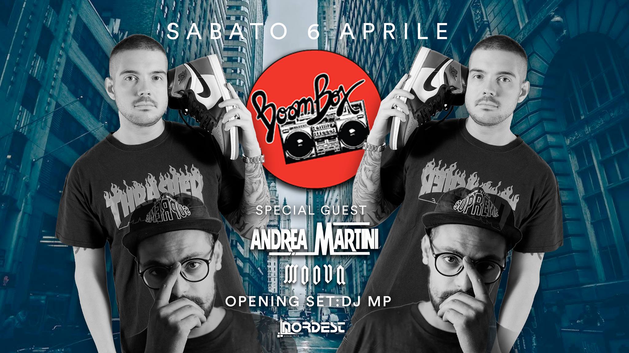 Boombox feat. Andrea Martini - Discoteca Nordest