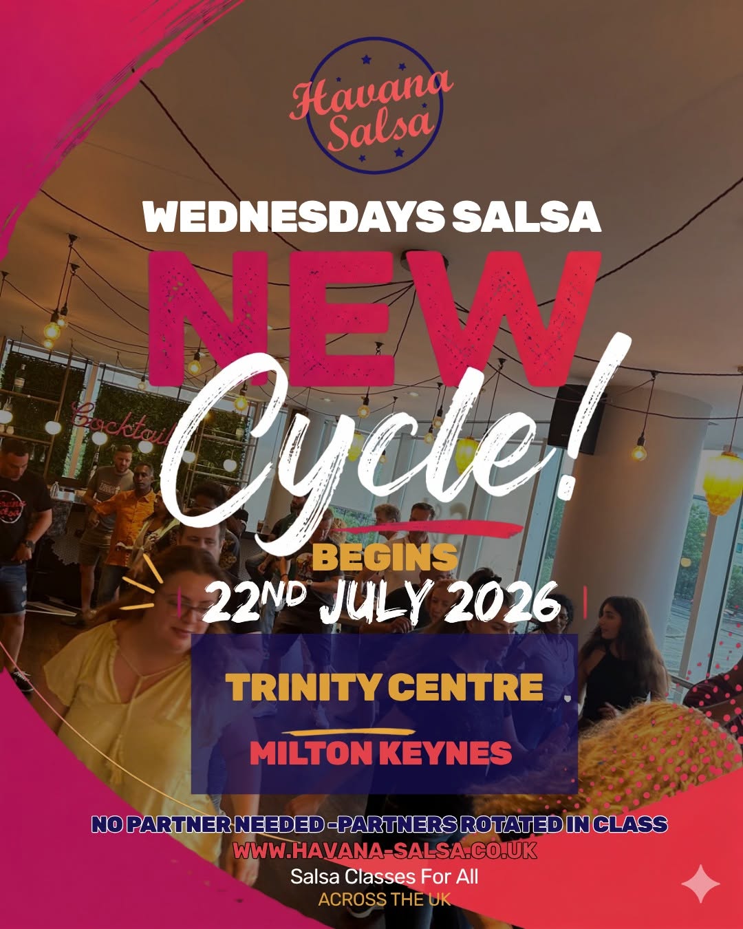 A brand-New SALSA CYCLE is officially launching and it’s tailor-made for absolute beginners!