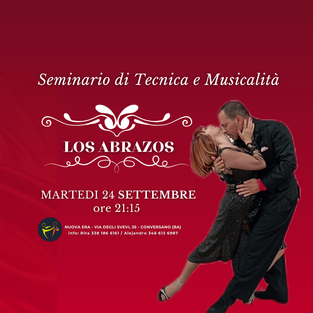 Seminario di Tango Argentino: "Los Abrazos - Tecnica e funzionalità"