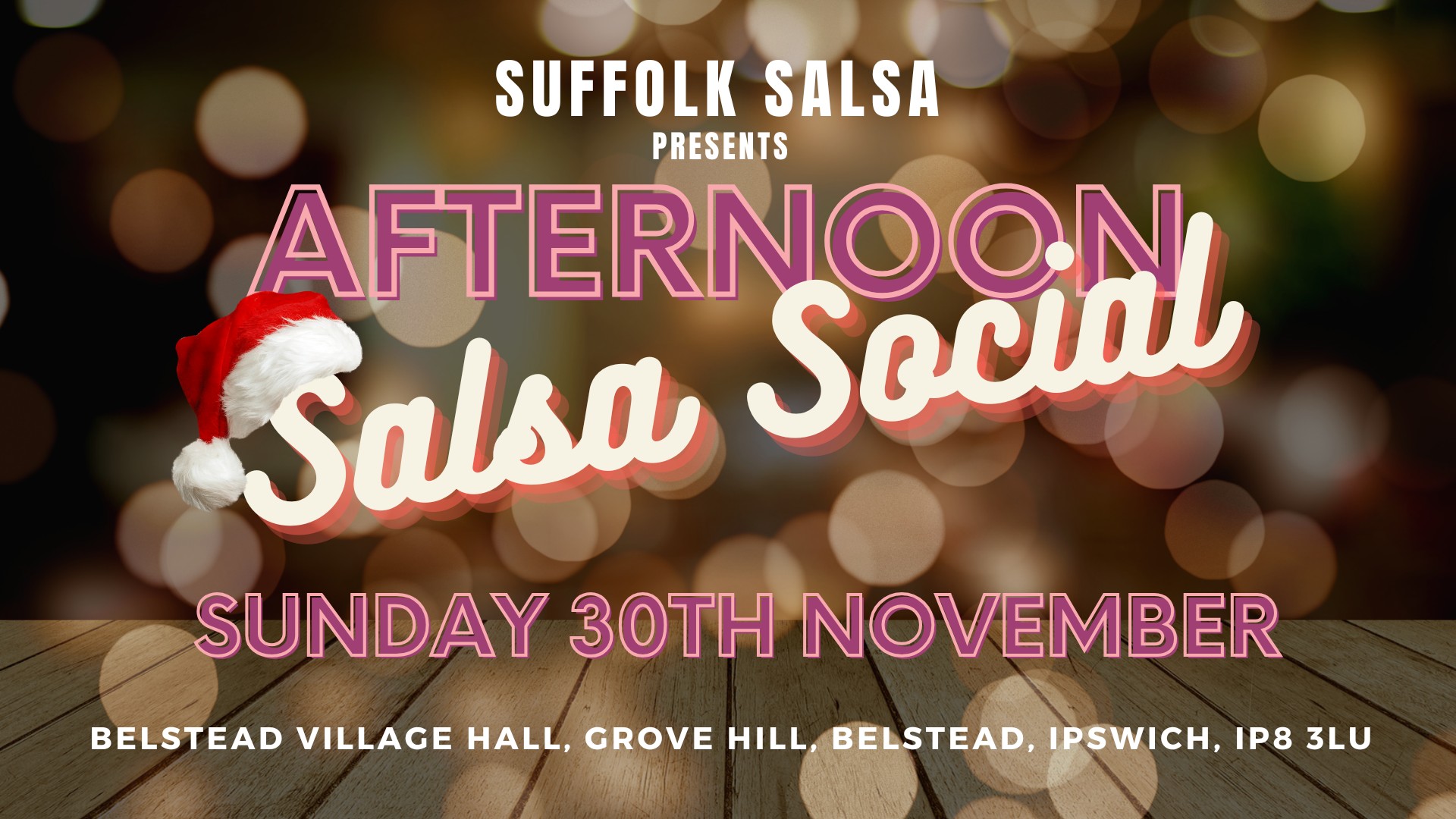 Suffolk Salsa Afternoon Social- Xmas Special